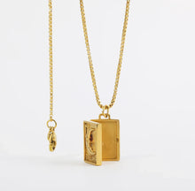 Load image into Gallery viewer, Moon &amp; Heart Locket Necklaces
