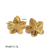 Load image into Gallery viewer, Flora • Stainless Steel Earrings
