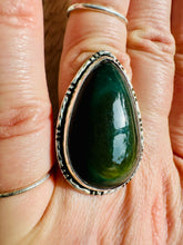 Load image into Gallery viewer, Handmade &amp; Sterling Silver Rings Collection - Black Cat’s Eye Scapolite
