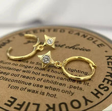 Load image into Gallery viewer, 925 Sterling Silver Earrings • Tiny Stars
