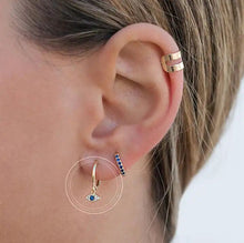 Load image into Gallery viewer, 925 Sterling Silver Earrings • Eyes
