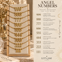 Load image into Gallery viewer, Angel Number Necklaces
