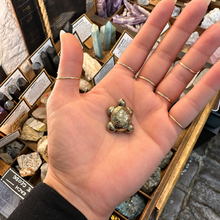 Load image into Gallery viewer, Crystal Pyrite Turtle
