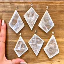 Load image into Gallery viewer, Crystal ❥ Clear Calcite Slab • 6 to Choose From • Unique Pieces
