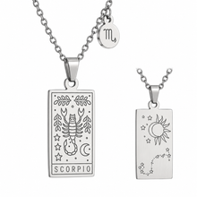 Load image into Gallery viewer, Zodiac Sign / Horoscope / Constellation Necklaces
