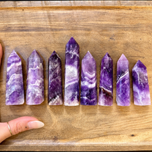 Load image into Gallery viewer, Crystals • Dream Amethyst • Pick Your Pointy Tower
