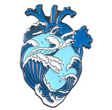 Load image into Gallery viewer, Pins / Badges - The Ocean at Heart
