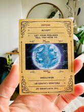 Load image into Gallery viewer, «Karma Cards» Oracle Deck + Bag + Smudging Stick
