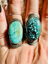 Load image into Gallery viewer, Handmade &amp; Sterling Silver Rings Collection - Turquoise
