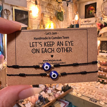 Load image into Gallery viewer, Let’s Keep An Eye On Each Other ❥ Matching Bracelets
