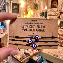 Load image into Gallery viewer, Let’s Keep An Eye On Each Other ❥ Matching Bracelets
