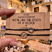 Load image into Gallery viewer, We're Like The Cogs Of a Clock ❥ Matching Bracelets
