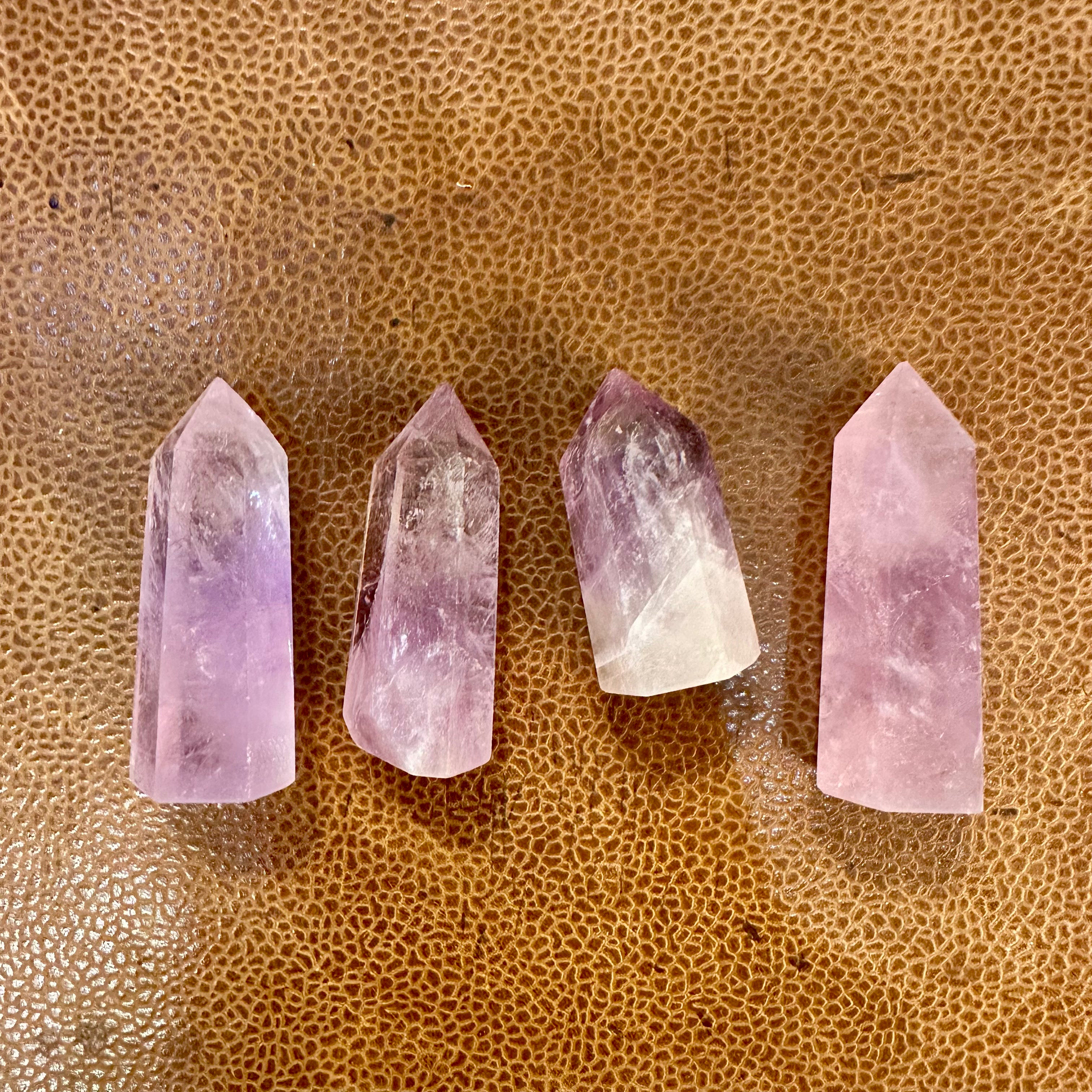 Amethyst crystal tower number one, hand-polished and one of a kind - Let's Jam, Camden Town