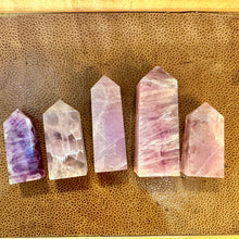 Load image into Gallery viewer, Amethyst crystal tower number three, polished to a soft sheen - Let's Jam, Camden Town London
