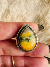 Load and play video in Gallery viewer, Handmade &amp; Sterling Silver Rings Collection - Bumblebee Jasper
