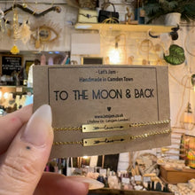 Load and play video in Gallery viewer, To The Moon &amp; Back • Set of 2 Matching Bracelets
