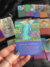 Load and play video in Gallery viewer, «Daily Guidance from Your Angels» Oracle Deck + Bag + Smudging Stick
