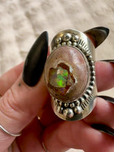 Load and play video in Gallery viewer, Handmade &amp; Sterling Silver Rings Collection - Mexican Opal
