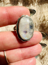Load and play video in Gallery viewer, Handmade &amp; Sterling Silver Rings Collection - Moonstone

