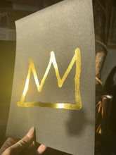 Load and play video in Gallery viewer, Prints ❥ "The Crown" hommage to Basquiat

