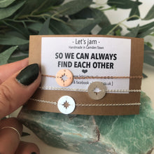 Load image into Gallery viewer, Matching Bracelets • Set of 3 • So We Can Always Find Each Other
