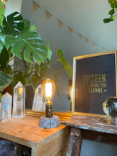 Load image into Gallery viewer, Lamp ❥ Concrete • Hexagon
