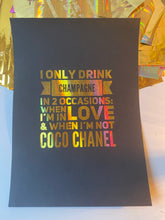 Load image into Gallery viewer, Prints -❥ Coco Chanel
