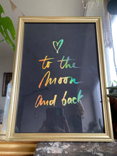 Load image into Gallery viewer, Prints ❥ Love You to the Moon and Back
