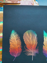Load and play video in Gallery viewer, Prints ❥ 3 Feathers
