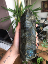 Load image into Gallery viewer, Crystal Point ⟁ Labradorite • Unique Piece
