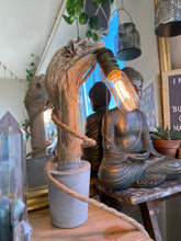 Load image into Gallery viewer, Lamp ❥ One of a Kind • Concrete &amp; Wood #1
