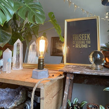 Load image into Gallery viewer, Lamp ❥ Concrete • Hexagon
