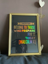 Load image into Gallery viewer, Prints ❥ Malcolm X
