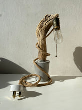 Load image into Gallery viewer, Lamp ❥ One of a Kind • Concrete &amp; Wood #1
