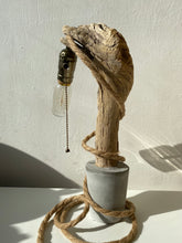 Load image into Gallery viewer, Lamp ❥ One of a Kind • Concrete &amp; Wood #1
