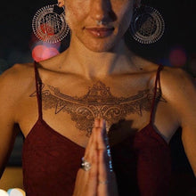 Load image into Gallery viewer, Ethnic Earrings • Sri Yantra
