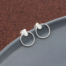 Load image into Gallery viewer, Stud Earrings • Minimal • Little Round
