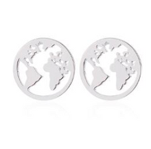 Load image into Gallery viewer, Stud Earrings • Minimal • Tiny World

