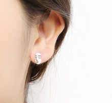 Load image into Gallery viewer, Stud Earrings • Minimal • Faces
