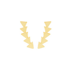 Load image into Gallery viewer, Stud Earrings • Minimal • Arrow
