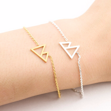 Load image into Gallery viewer, Charm Bracelet • Mountains
