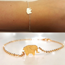 Load image into Gallery viewer, Charm Bracelet • Elephant • Origami
