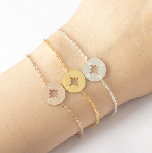 Load image into Gallery viewer, Charm Bracelet • Compass
