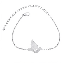 Load image into Gallery viewer, Charm Bracelet • Dove Bird
