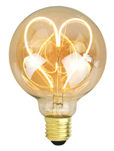 Load image into Gallery viewer, Lamp ❥ Concrete + Heart Light Bulb
