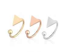 Load image into Gallery viewer, Rings • Triangle &amp; Dot
