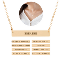 Load image into Gallery viewer, Necklace • Cute Message
