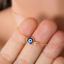 Load image into Gallery viewer, Charm Necklace • Evil Eye
