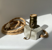 Load image into Gallery viewer, Lamp ❥ Concrete • Hexagon
