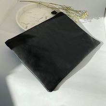 Load image into Gallery viewer, Moon Phase • Leather Clutch • Unique &amp; Handmade • Pocket

